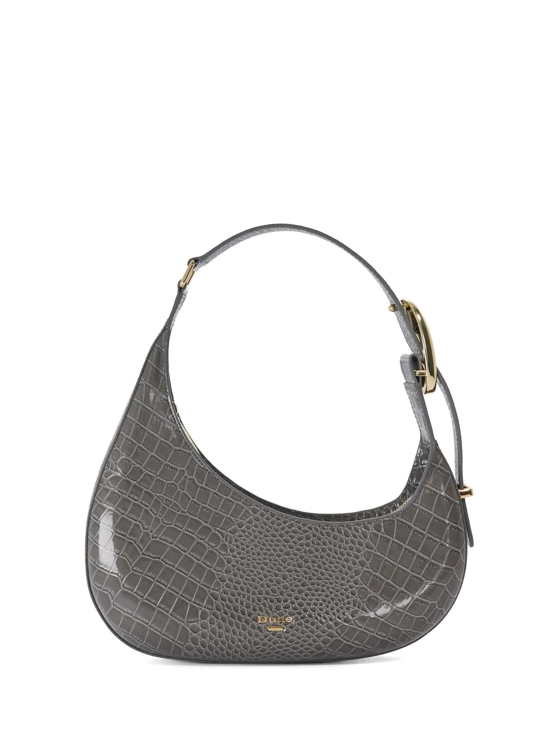 Dune London Women's Grey Disarming Shoulder Bag