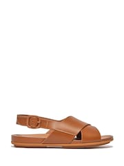 FitFlop Gracie Natural Sandals - Image 1 of 3