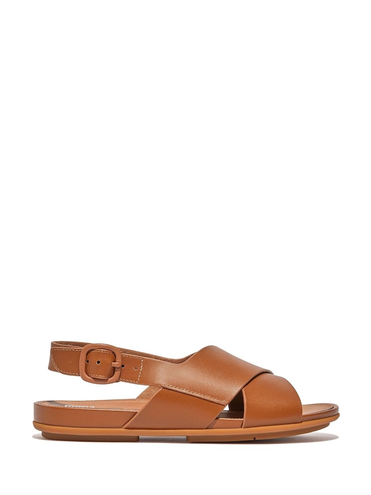 FitFlop Gracie Natural Sandals - Image 1 of 3