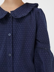 FatFace Blue Katy Collared Cord Dress - Image 3 of 4