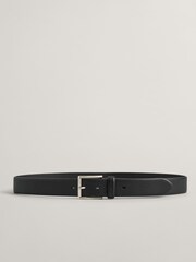 GANT Black Classic Leather Belt - Image 1 of 4