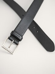 GANT Black Classic Leather Belt - Image 2 of 4