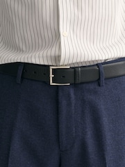 GANT Black Classic Leather Belt - Image 4 of 4