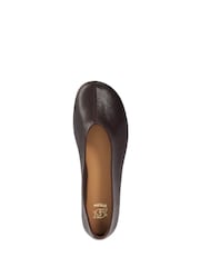 Dune London Brown Highway Ballet Pumps - Image 4 of 5