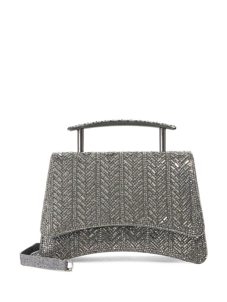 Dune London Metallic Bedazzle Grab Bag - Image 2 of 5