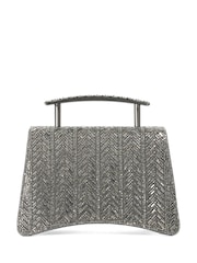 Dune London Metallic Bedazzle Grab Bag - Image 3 of 5
