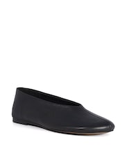 Dune London Black Highway Ballet Pumps - Image 1 of 5