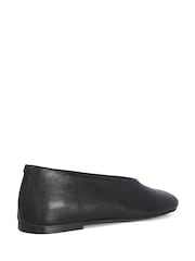 Dune London Black Highway Ballet Pumps - Image 3 of 5