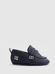 River Island Blue Smart Loafers - Image 1 of 5