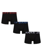 Jeff Banks Black Classic 3 Pack Trunks - Image 1 of 3