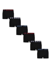 Jeff Banks Black Classic 3 Pack Trunks - Image 2 of 3