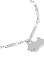 Radley Ladies Silver Tone Cranwell Close Jumping Dog Charm Bracelet - Image 2 of 4