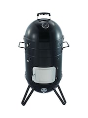 Callow Black Garden 14 Premium Charcoal Smoker BBQ Grill - Image 2 of 4