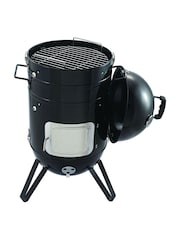 Callow Black Garden 14 Premium Charcoal Smoker BBQ Grill - Image 3 of 4