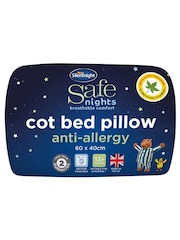 Silentnight Safe Nights Anti-Allergy Cot Bed Pillow - Image 10 of 11