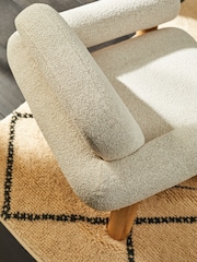 MADE.COM Pax Boucle Off White Maxton Chair - Image 2 of 4