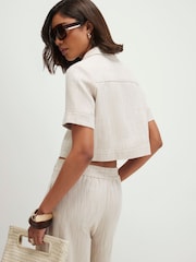 River Island Natural Cotton Pocket Detail Jacket - Image 2 of 4