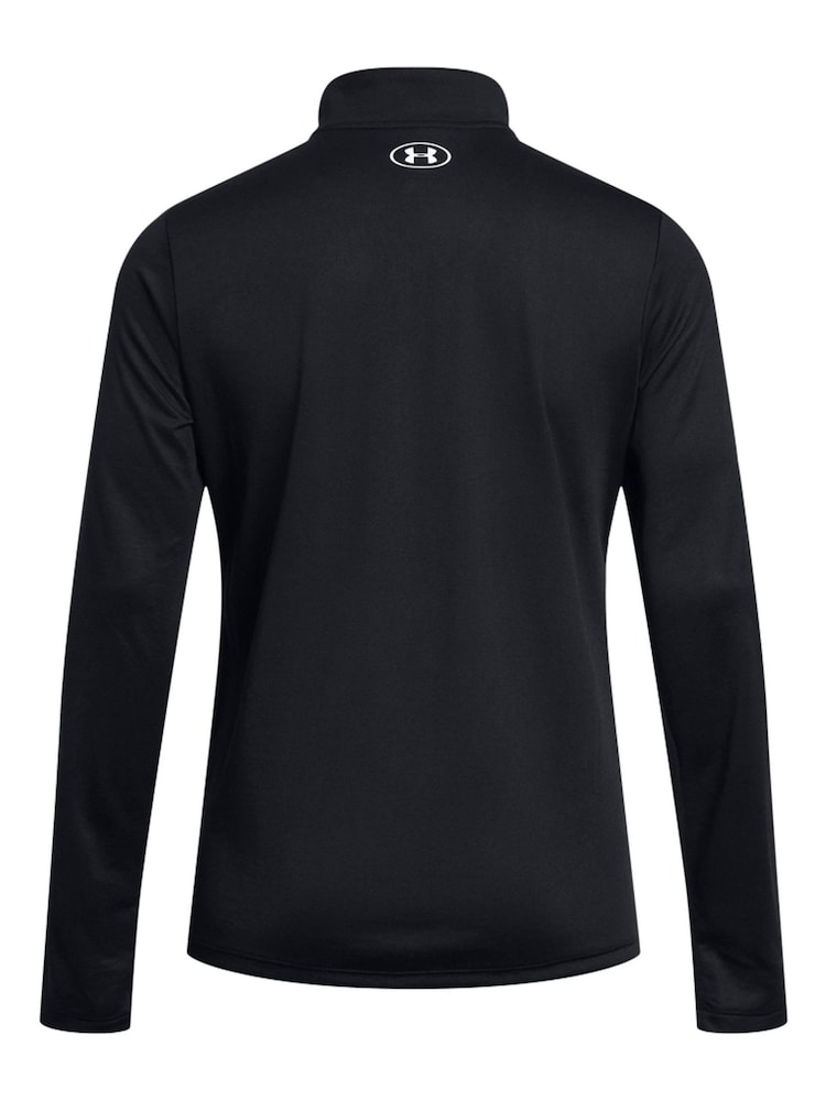 Under Armour Black Solid Tech 1/2 Zip Top - Image 7 of 7