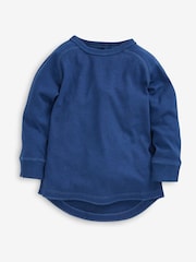 Blue 5 Pack Long Sleeve T-Shirts (3mths-7yrs) - Image 5 of 7