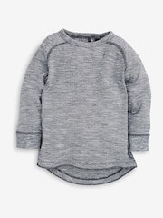 Blue 5 Pack Long Sleeve T-Shirts (3mths-7yrs) - Image 6 of 7