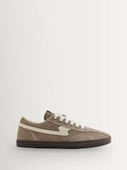 Stepney Workers Club Grey Surma S-Strike Mono Low Cupsole Trainers - Image 1 of 4