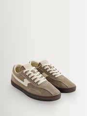 Stepney Workers Club Grey Surma S-Strike Mono Low Cupsole Trainers - Image 2 of 4