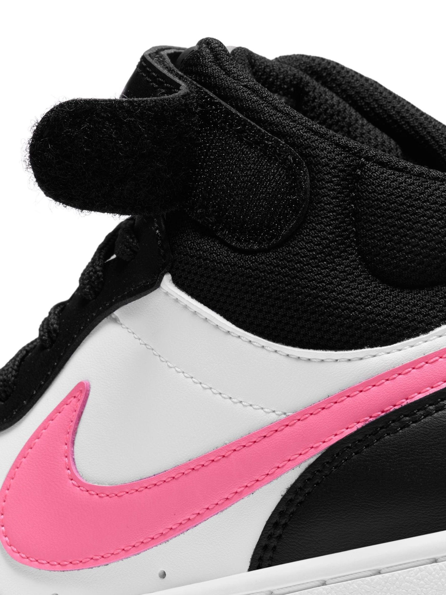 Comprar Blanco/negro/rosa - Zapatillas de deporte abotinadas Youth Court  Borough de Nike from Next Spain