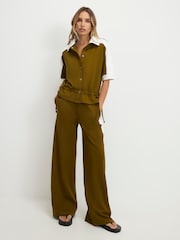 River Island Green Premium Block Polo Shirt - Image 4 of 4