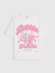 Camiseta Bubble Trouble Matcha de River Island - Imagen 1 de 4