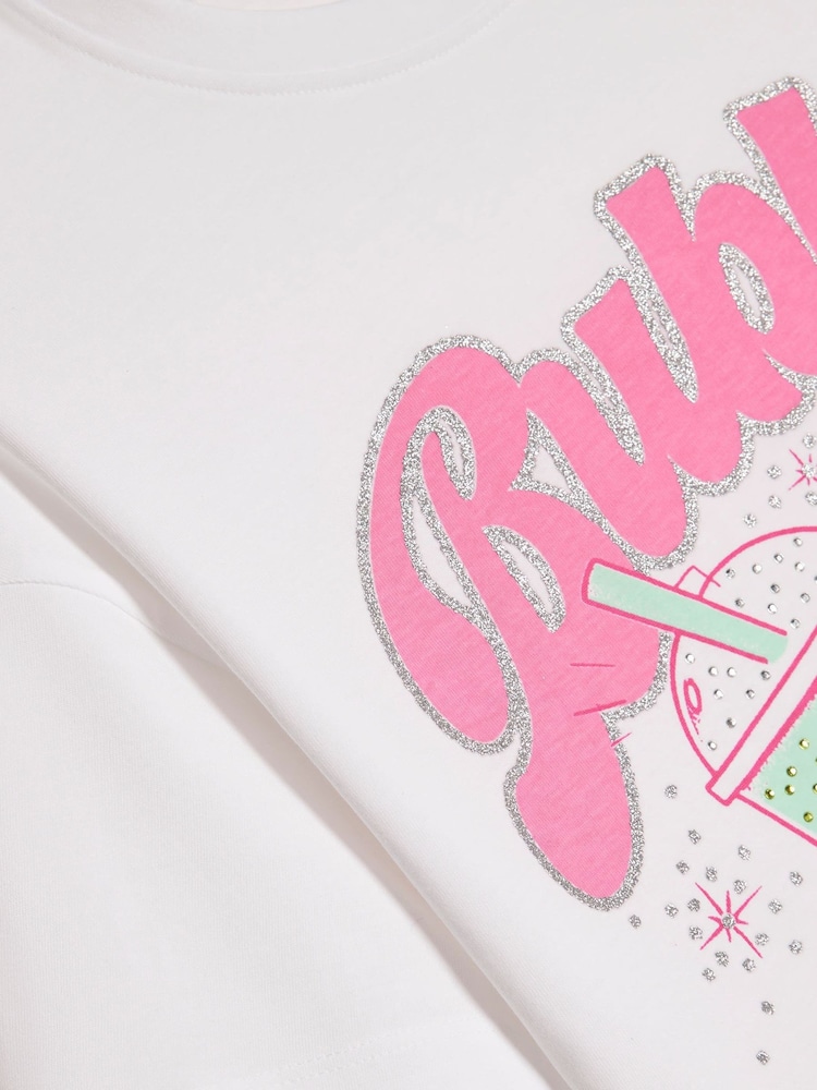 Camiseta Bubble Trouble Matcha de River Island - Imagen 4 de 4