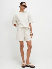 River Island Cream Premium Shorts - Image 3 of 4