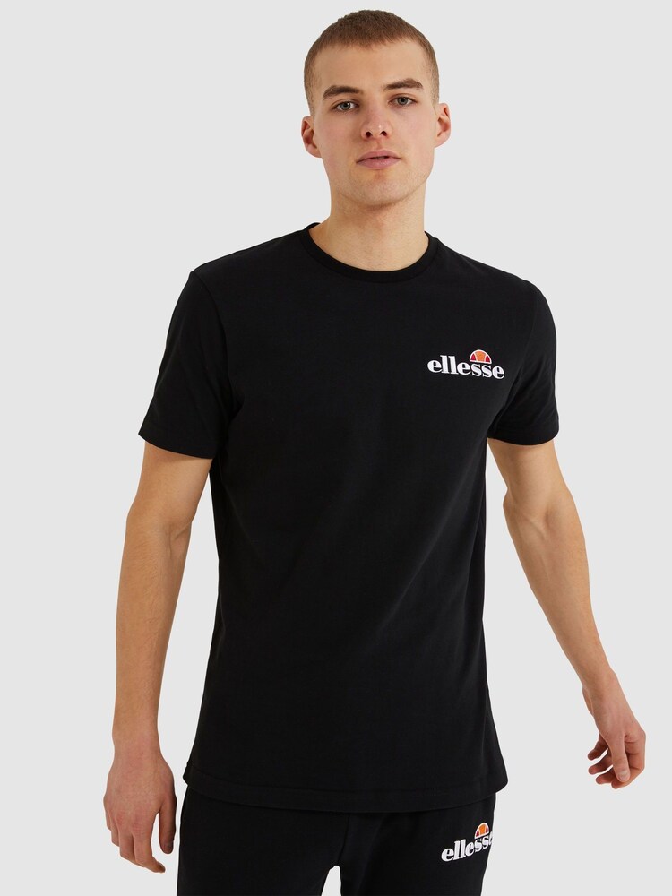 Ellesse 100% Cotton Voodoo Black T-Shirt - Image 1 of 9