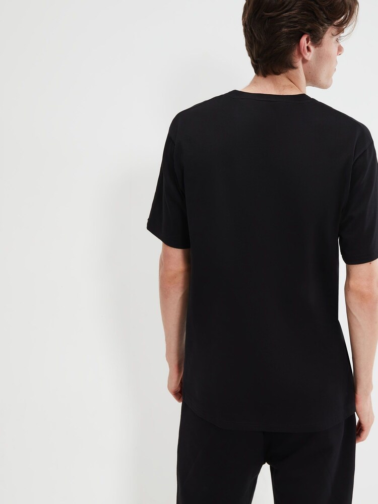 Ellesse 100% Cotton Voodoo Black T-Shirt - Image 2 of 9