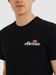 Ellesse 100% Cotton Voodoo Black T-Shirt - Image 7 of 9