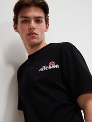 Ellesse 100% Cotton Voodoo Black T-Shirt - Image 8 of 9