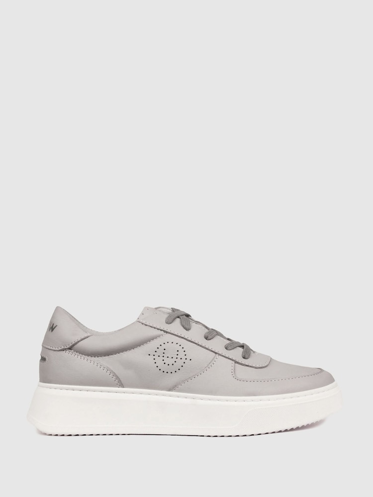 Unseen Footwear Leather Marais Trainers - Image 1 of 5
