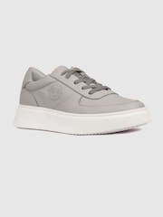 Unseen Footwear Leather Marais Trainers - Image 3 of 5