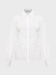 Hobbs White Victoria Shirt - Image 3 of 3