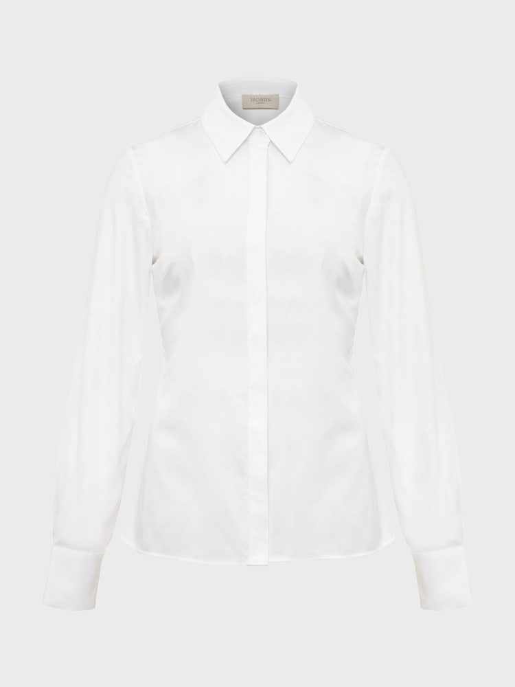 Hobbs White Victoria Shirt - Image 3 of 3