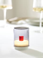 Indigo Owl Grey Small Gem Wireless Table Lamp - Image 2 of 5