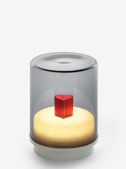 Indigo Owl Grey Small Gem Wireless Table Lamp - Image 5 of 5