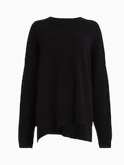AllSaints Black Kiki Cashmere Blend Jumper - Image 7 of 7