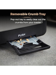 Tower Black 2 Slot Toaster - Image 11 of 12