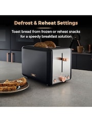 Tower Black 2 Slot Toaster - Image 12 of 12