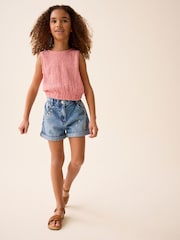 Pink Textured Vest (3-16yrs) - Image 2 of 7