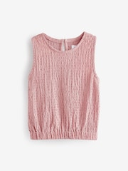 Pink Textured Vest (3-16yrs) - Image 5 of 7