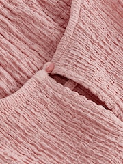 Pink Textured Vest (3-16yrs) - Image 7 of 7