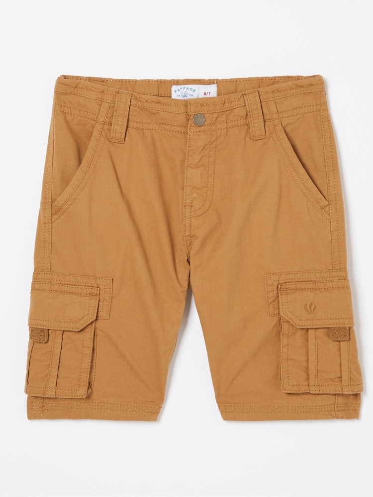 FatFace Lulworth Brown Cargo Shorts - Image 4 of 4 FatFace Lulworth Brown Cargo Shorts - Image 4 of 4