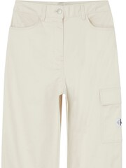 Calvin Klein Jeans High Rise Straight Twill Trousers - Image 2 of 4