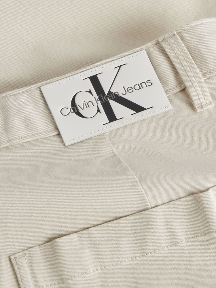 Calvin Klein Jeans High Rise Straight Twill Trousers - Image 4 of 4